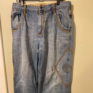 TIMBERLAND; men's jeans, loose fit; 36 x 32